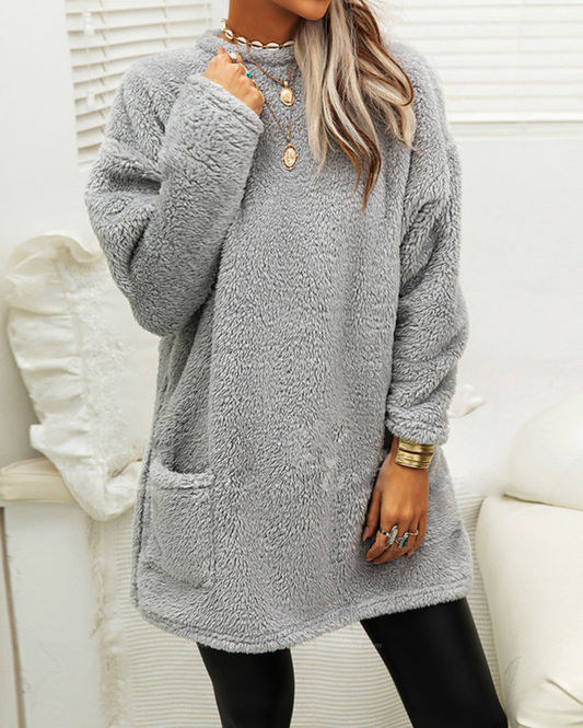 Pull Douillet Femme Long Manches - luxestyle