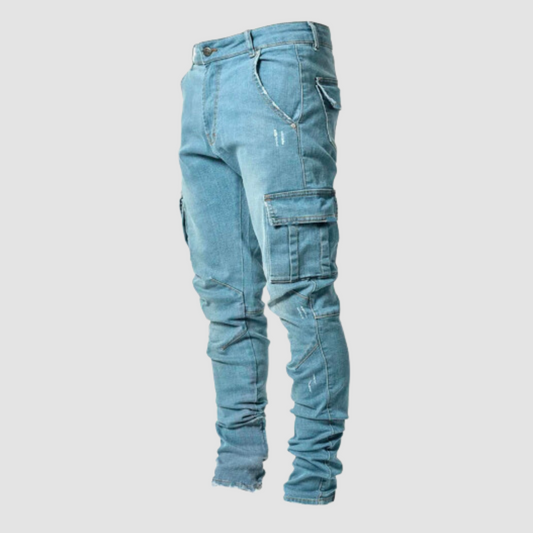 Jean Cargo Homme Élastique Comfort - luxestyle