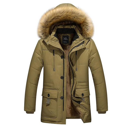 Parka Hiver Homme avec Capuche Amovible - luxestyle