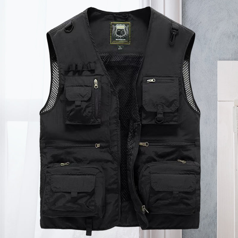 Gilet de chasse robuste pour homme | Sans manches