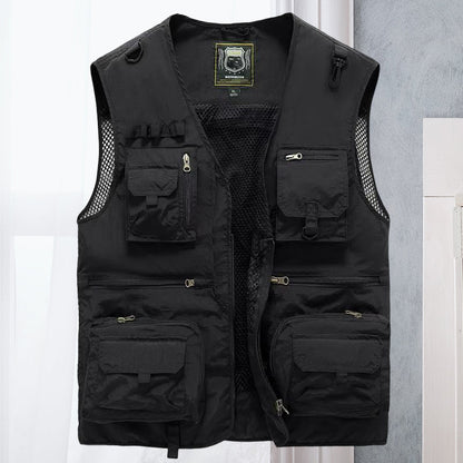 Gilet de chasse robuste pour homme | Sans manches