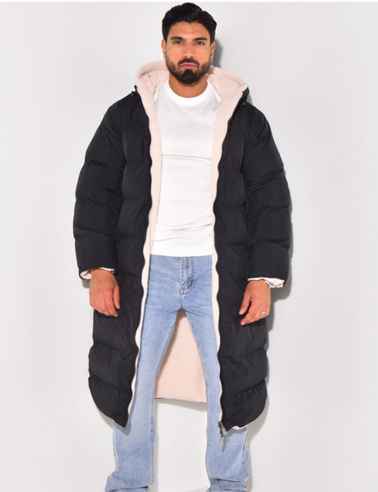 Parka Hiver Homme Noir Élégant - luxestyle