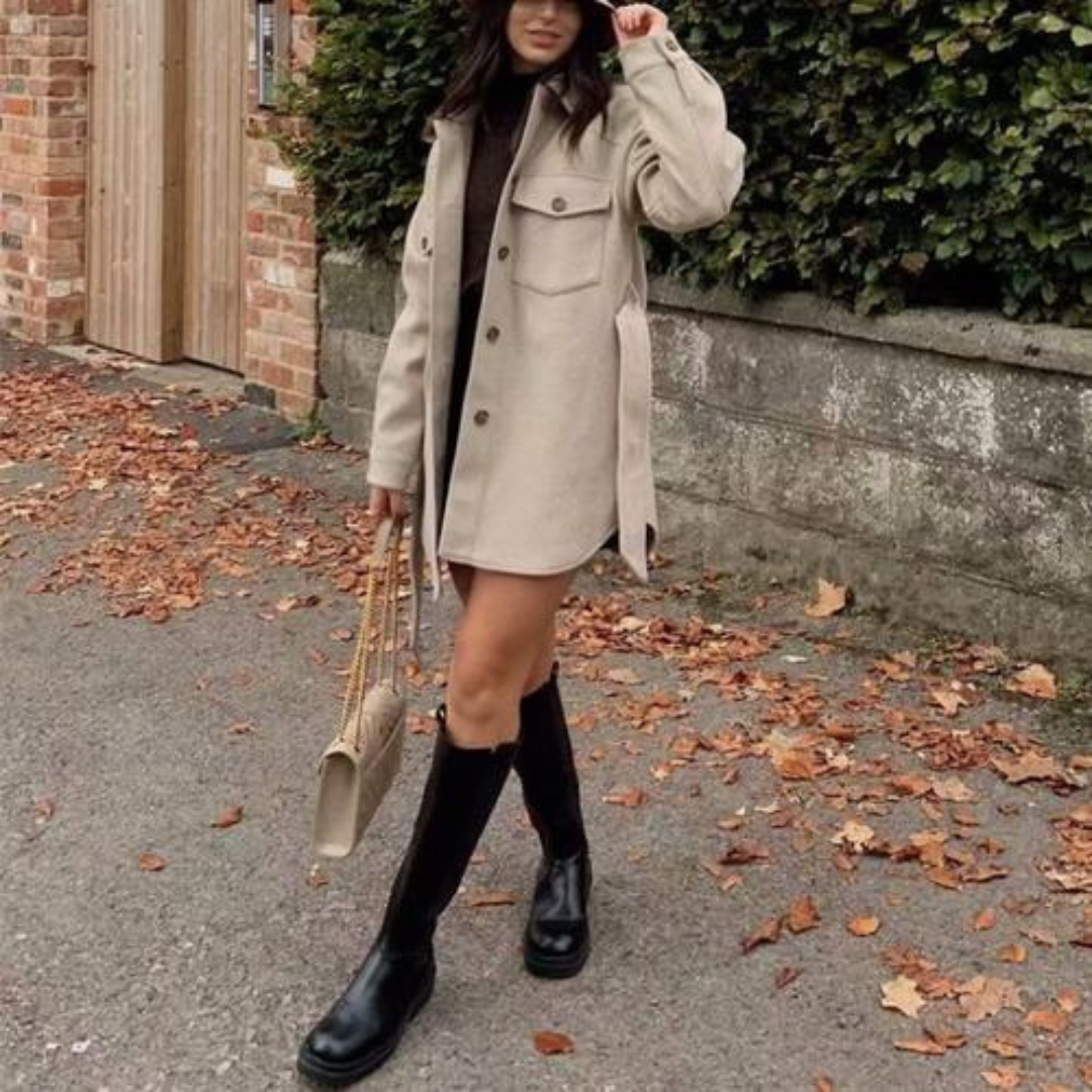 Veste Femme Hiver Longue Élégante - luxestyle