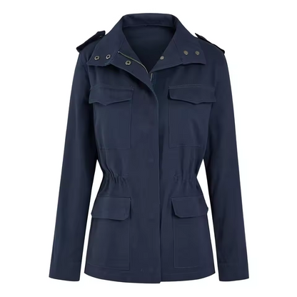 Veste Femme Élégante – Veste de Printemps Légère avec Capuche