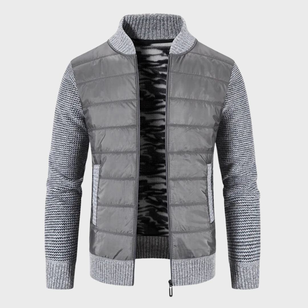 Veste Étanche avec Capuchon et Fermeture Éclair pour Homme - LuxeStyle