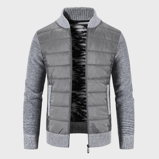 Veste Étanche avec Capuchon et Fermeture Éclair pour Homme - LuxeStyle