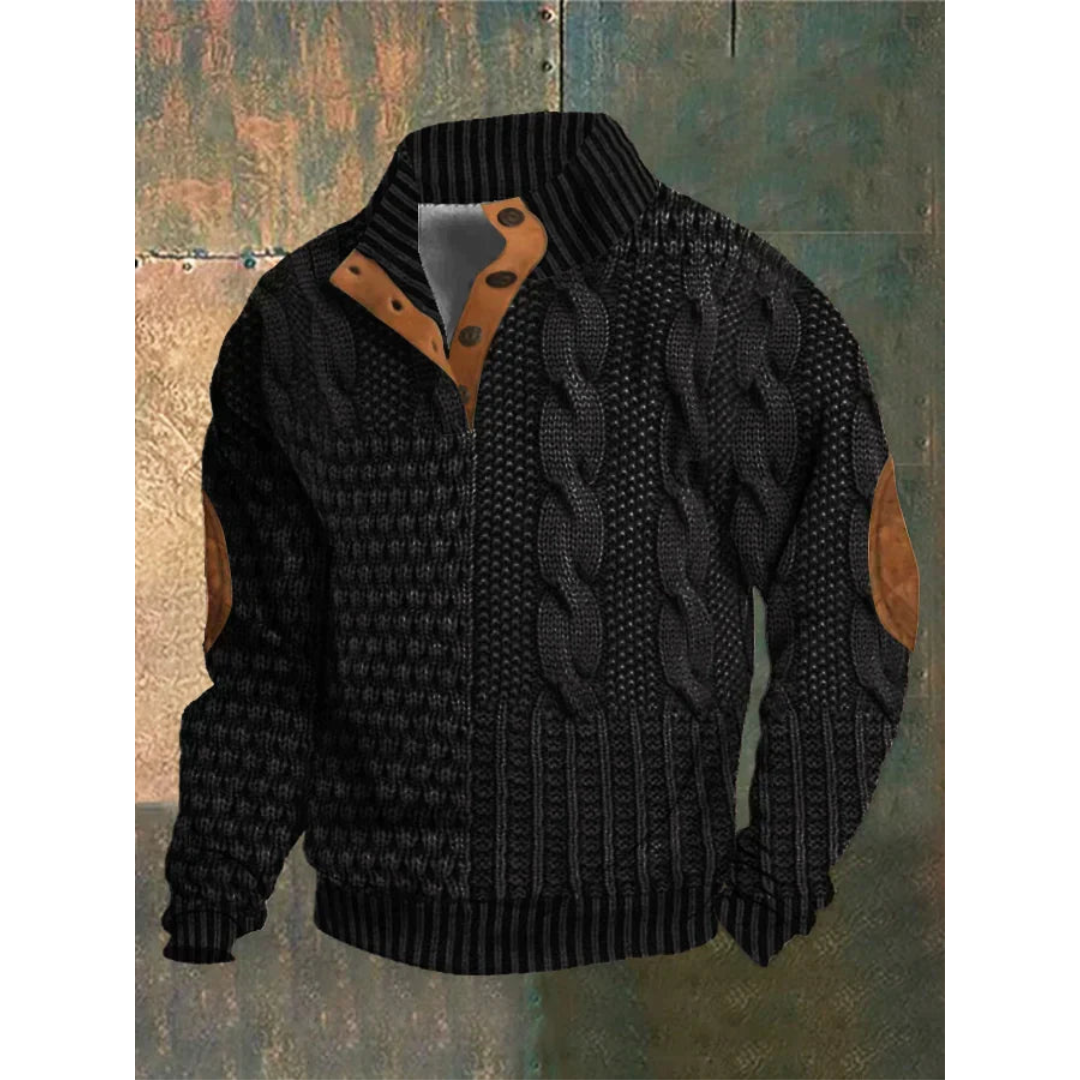 Pull En Laine Douillet Pour Hommes Hiver - luxestyle