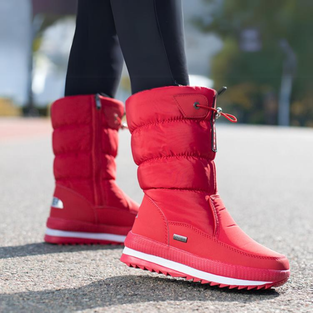 Bottes de pluie robustes à fermeture éclair côté