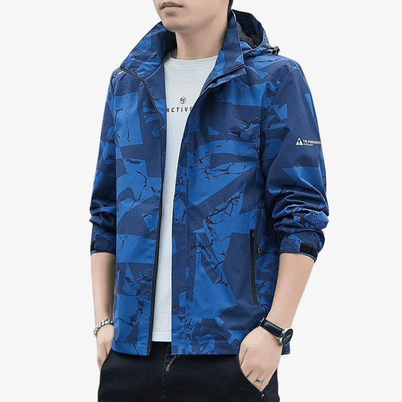 Veste Streetwear à Capuche avec Manches Longues et Poches