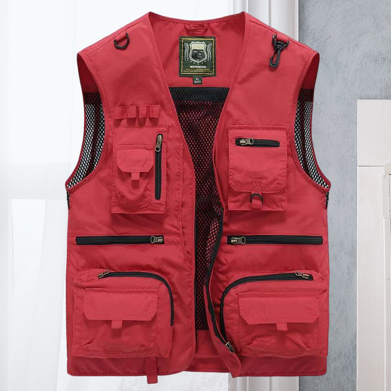 Gilet de chasse robuste pour homme | Sans manches