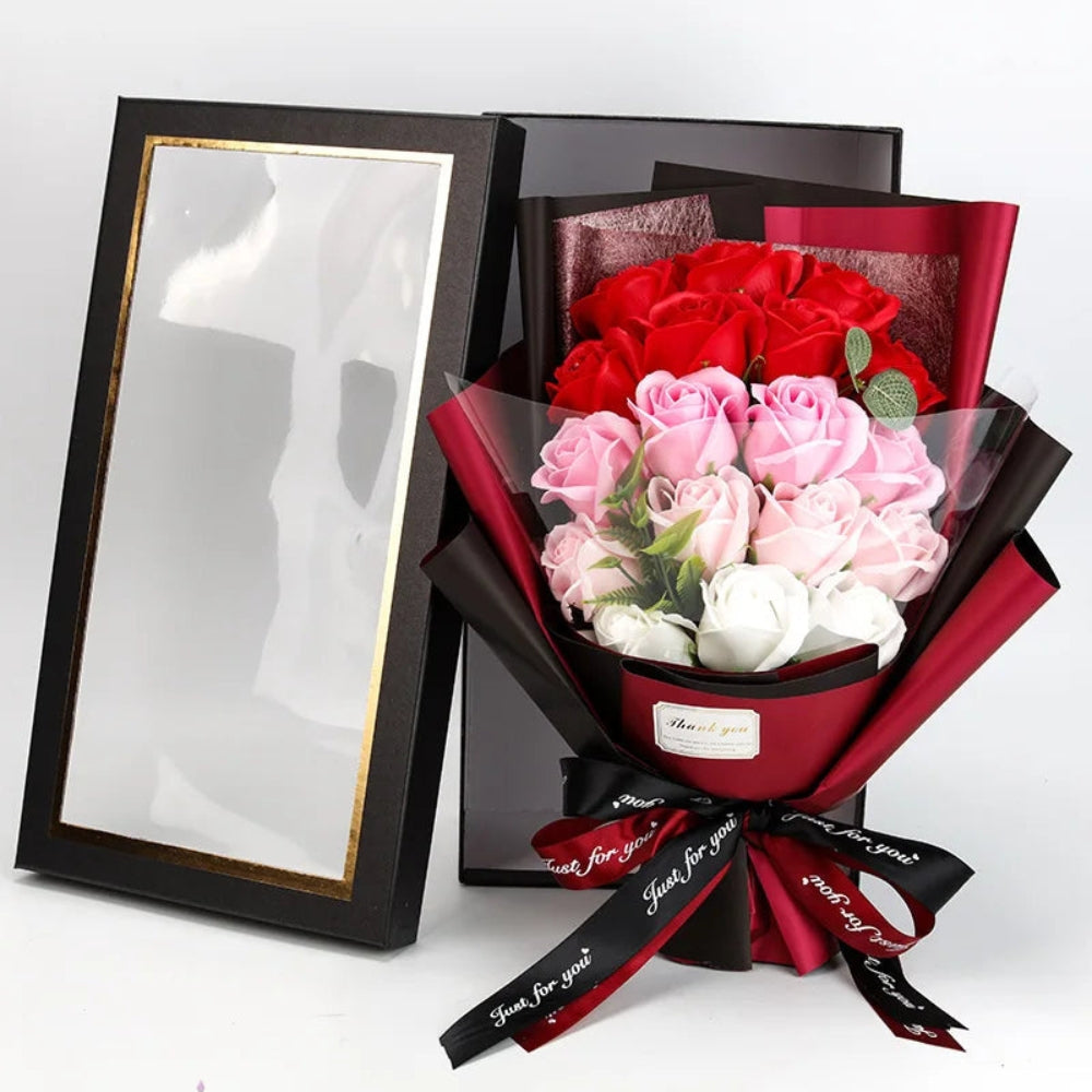 Bouquet de Savon Parfumé Élégant - LuxeStyle