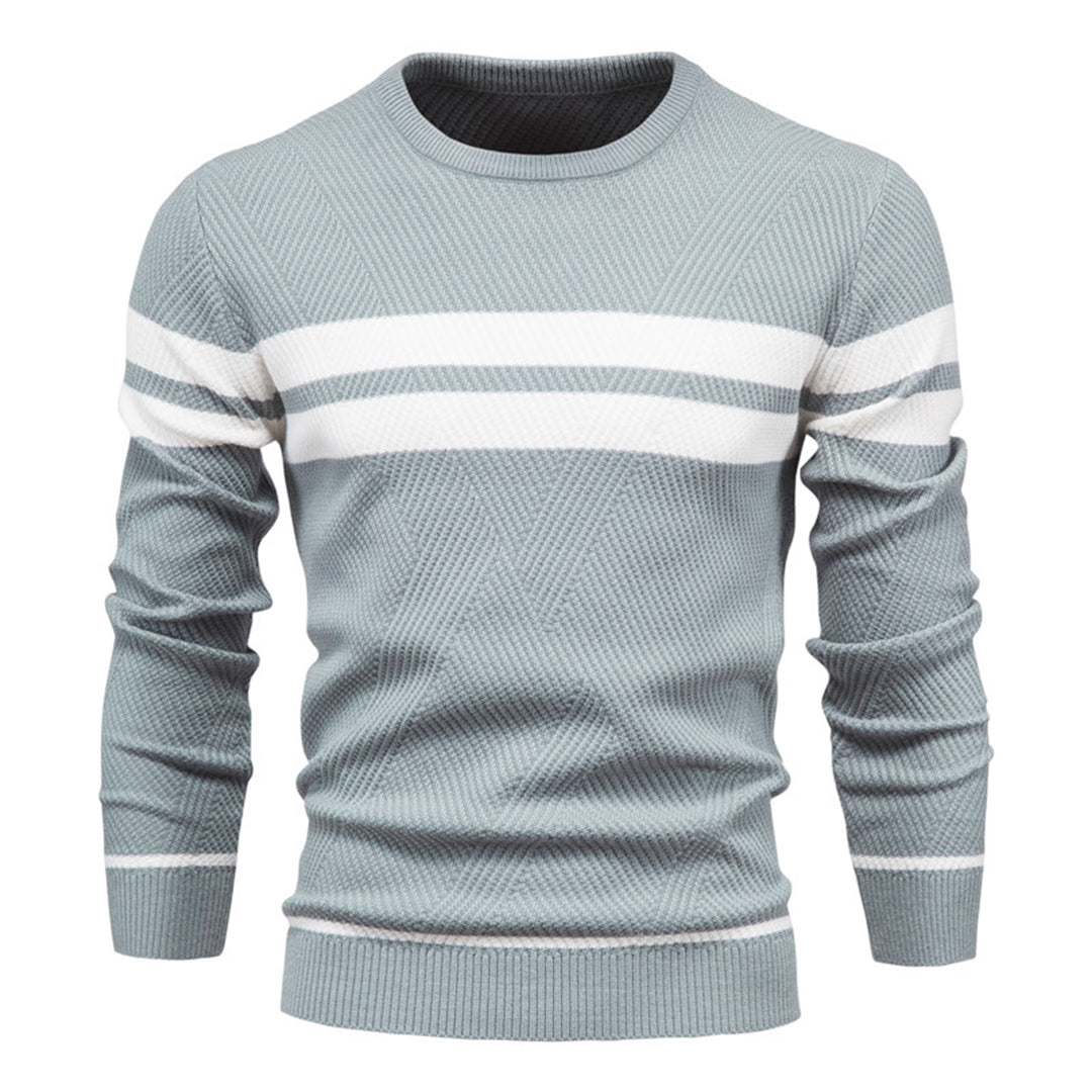 Pull Homme TricotÉ Chaud Col Rond - luxestyle