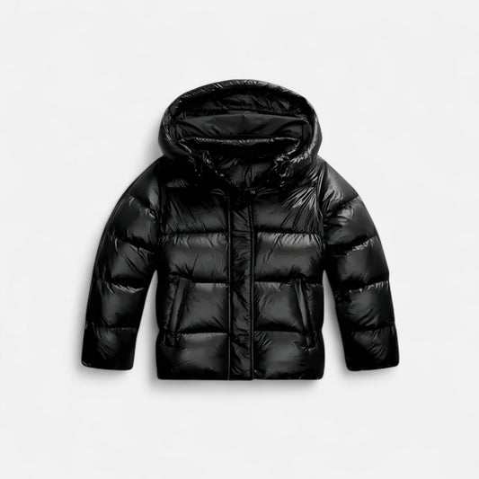 Parka noir homme sportive à capuche - LuxeStyle