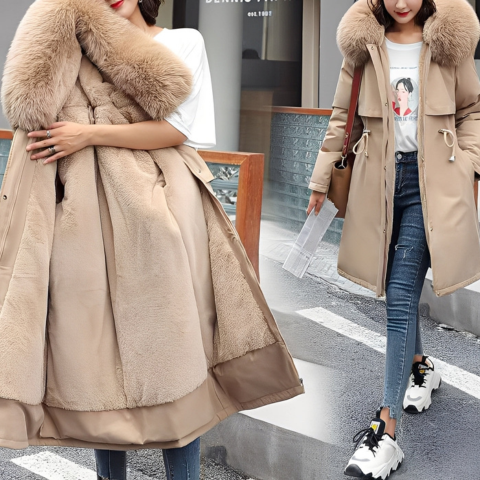 Manteau femme hiver chaud et léger - LuxeStyle