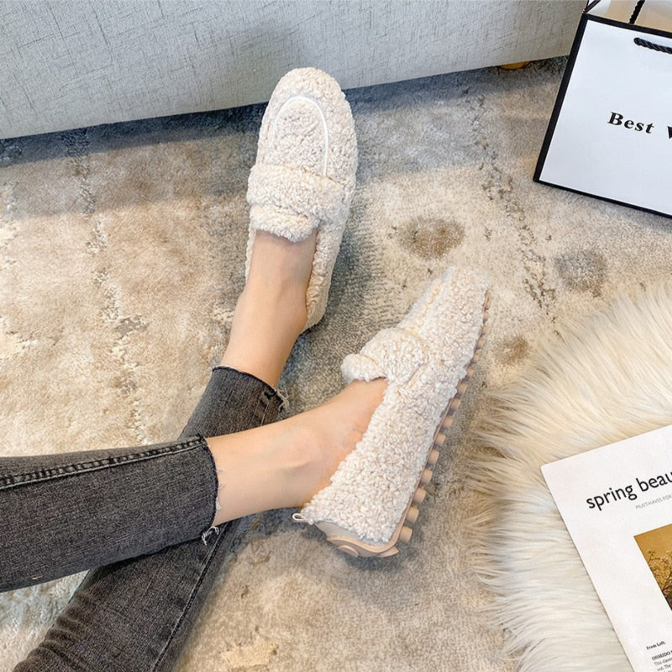 Pantoufles Confort Femmes Chaudes - luxestyle