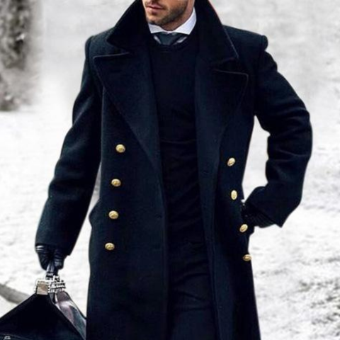 Manteau Homme Grande Taille Long - LuxeStyle