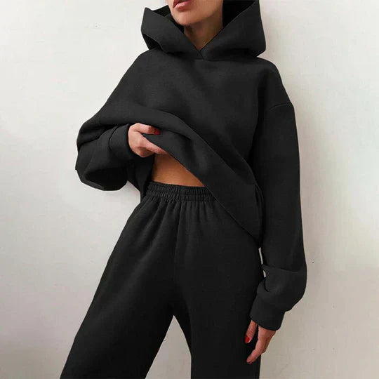 Sweat à Capuche Chic Femme Hiver Doux - LuxeStyle