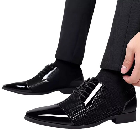 Chaussures Lacets Pointure Élégante - LuxeStyle