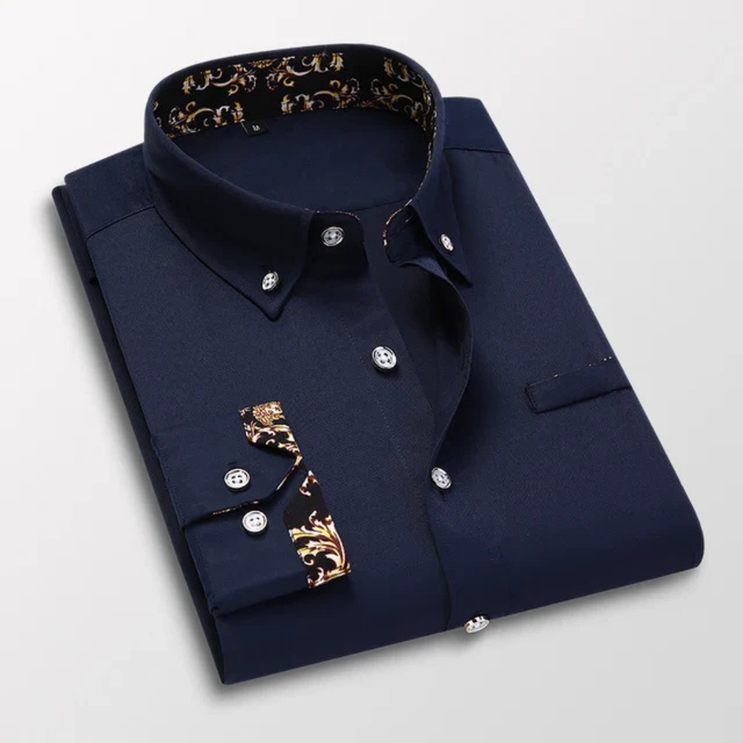 Chemise Homme Grande Taille Manches Longues