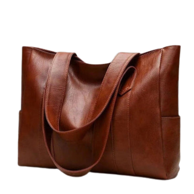 Sac à main femme volumineux avec poches côté - LuxeStyle
