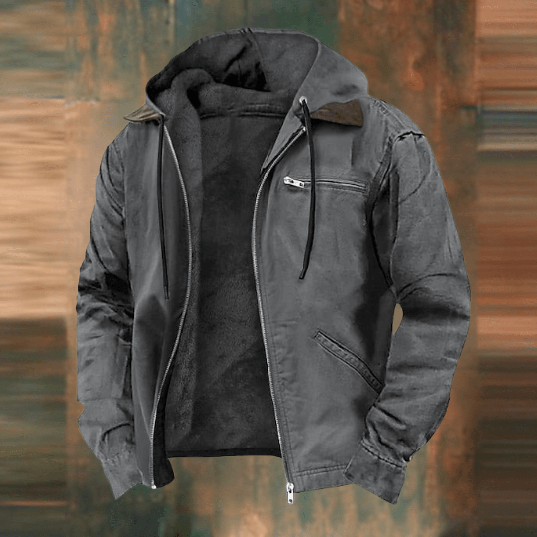 Manteau Chic avec Col Amovible et Style Éternel