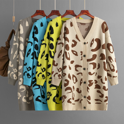 Cardigan Femmes Élégant Col V - luxestyle