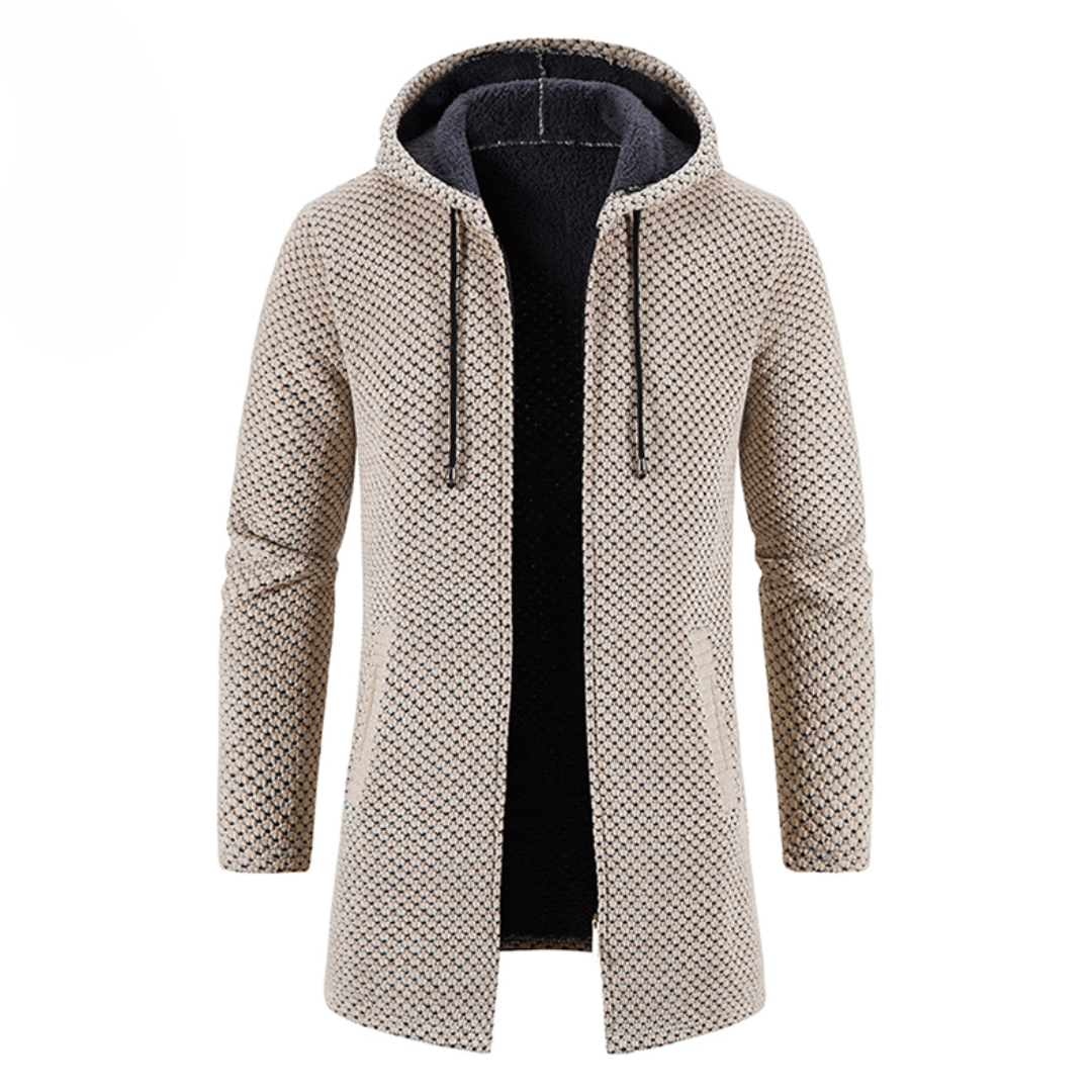 Cardigan Élégant à Capuche Détente - LuxeStyle