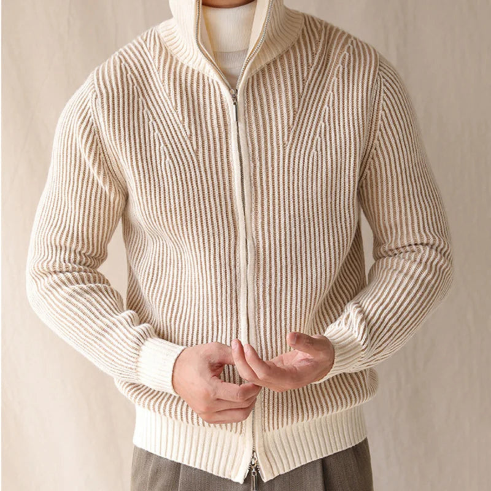 Cardigan Homme Élégant Hiver - luxestyle