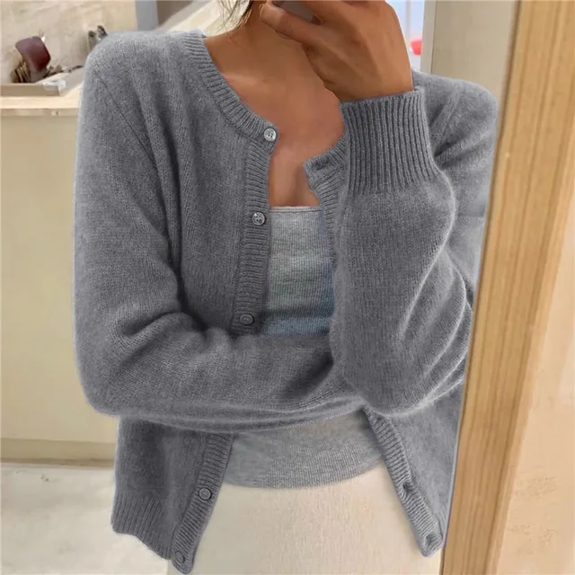 Cardigan douillet pour femme | Hiver - LuxeStyle