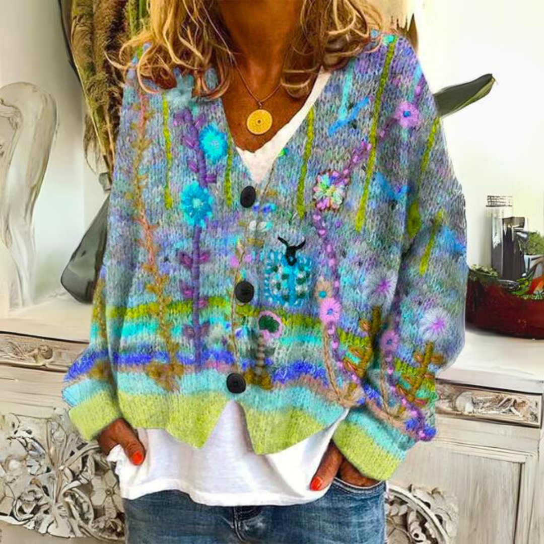 Gilet Femme Chic en Mohair - Cardigan Douillet et Raffiné