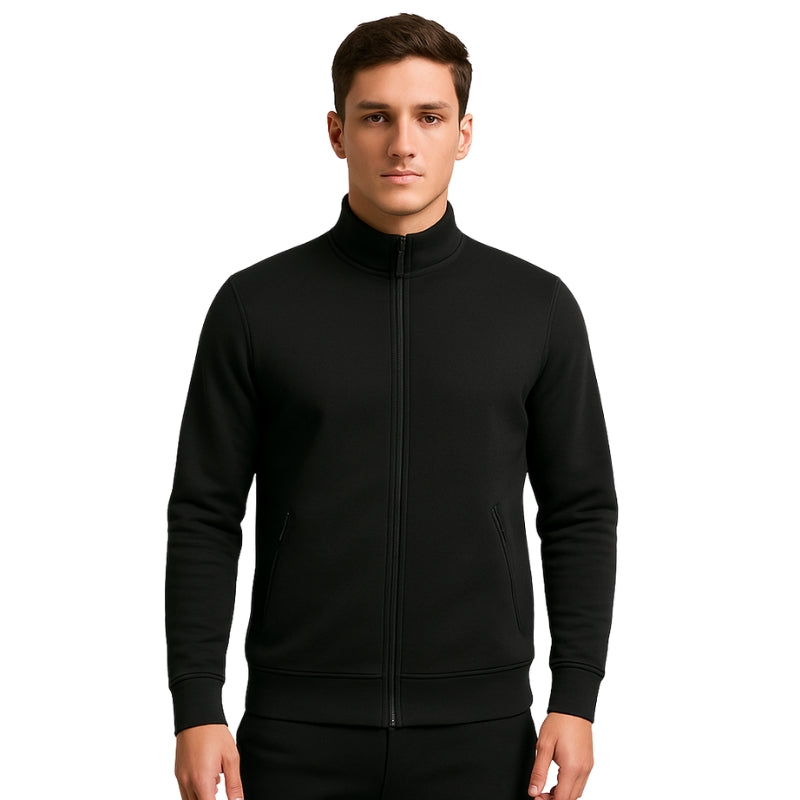 Veste Hiver Élégante avec Manches Longues et Poches