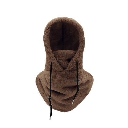 Cagoule Polaire Élégante Unisexe Anti-vent