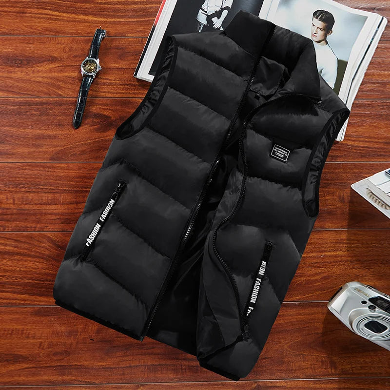 Gilet Isolant Homme Sans Manches, Douillet et Éclair - LuxeStyle