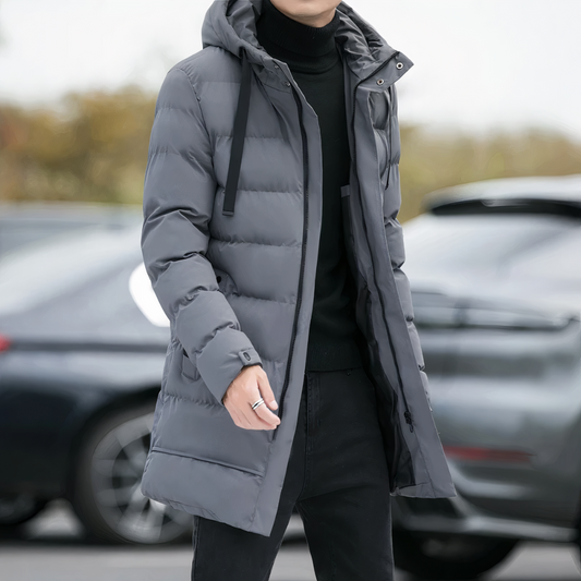 Manteau Hiver Homme Élégant Capuche - luxestyle