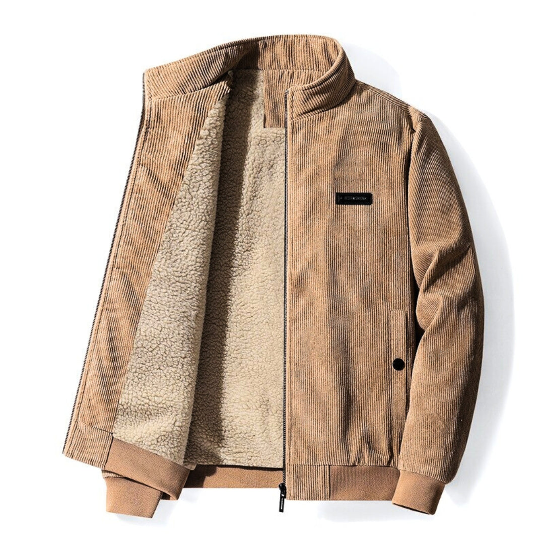 Veste Velours Élégante Homme Vert Foncé
