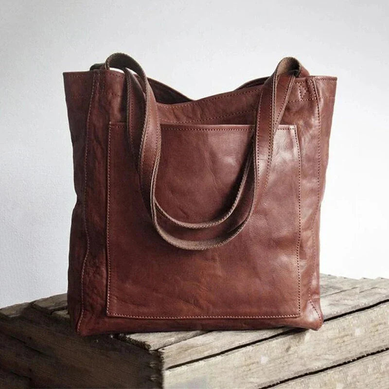 Sac à Main Chic Femme en Cuir Synthétique avec Compartiments Pratiques