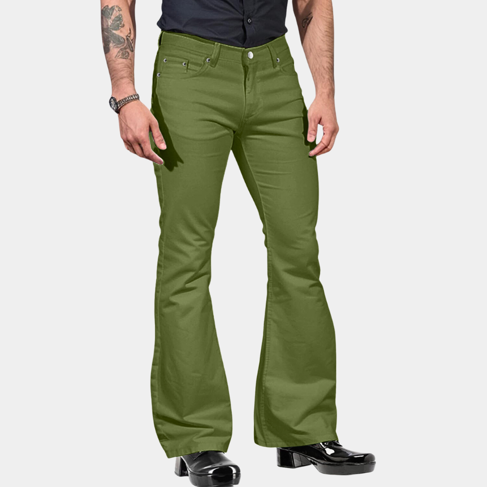 Pantalon Décontracté Homme Blanc - luxestyle