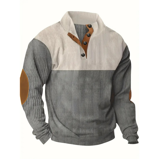 Pull Col Montant Homme Hiver - luxestyle