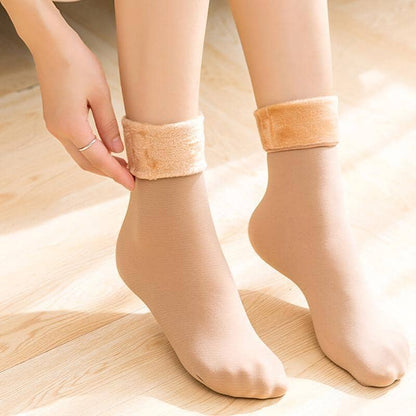 Chaussettes Polaires Douillettes pour Femmes - BlxckFR