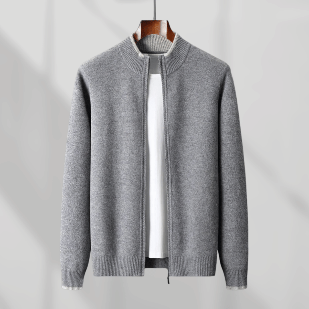 Veste Zippée Slim Hiver pour Homme
