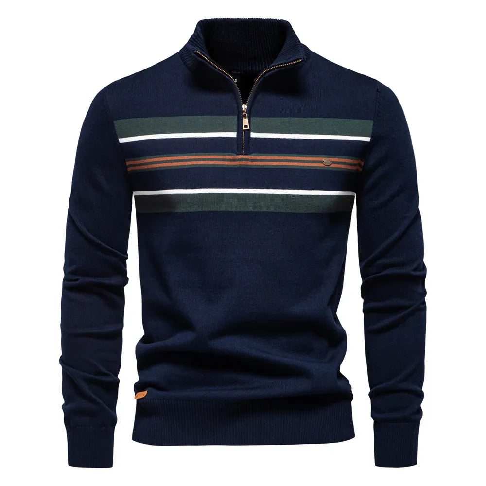 Pull Zippé Homme Hiver Chaud - luxestyle
