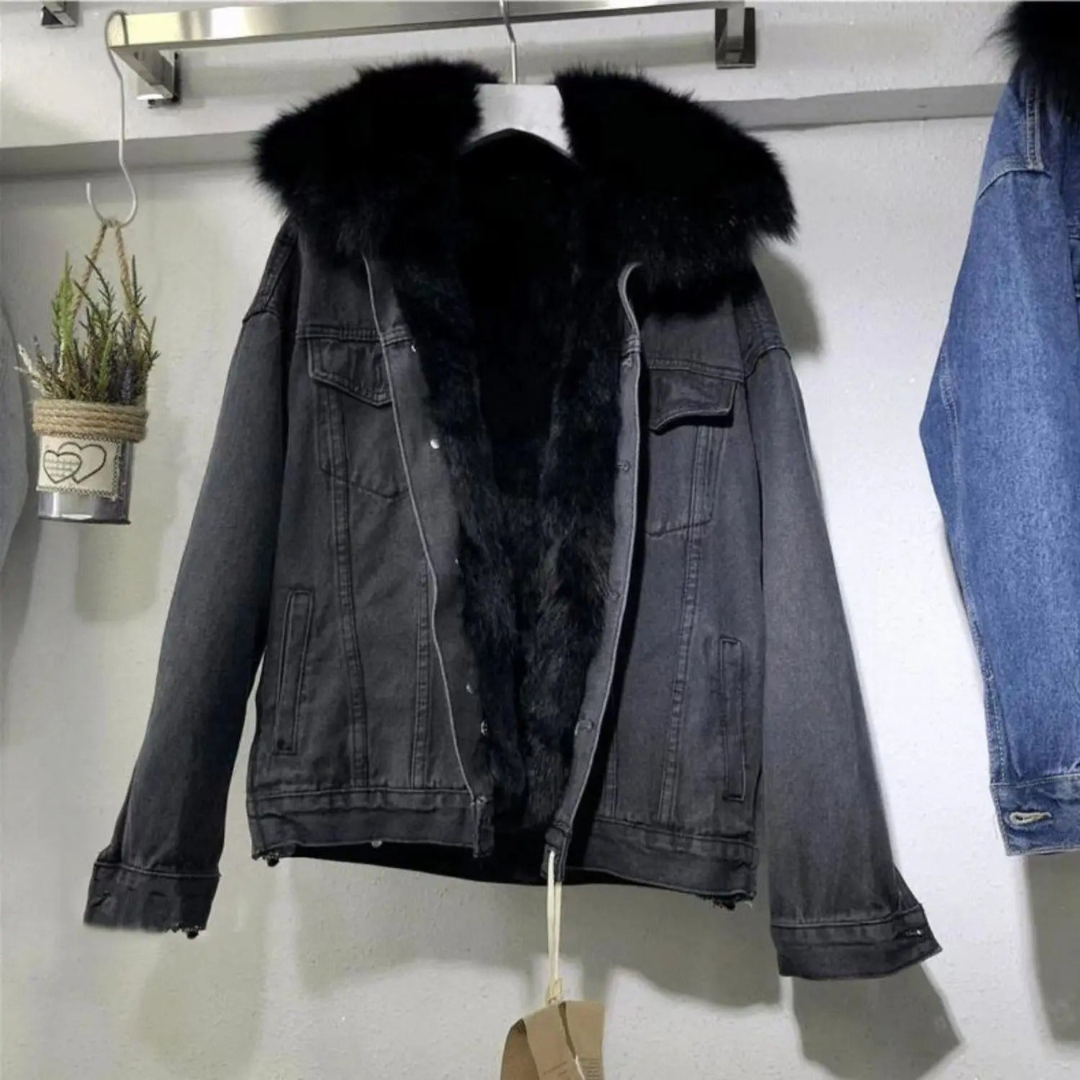 Veste Jeans Hiver Féminine Chaude - luxestyle