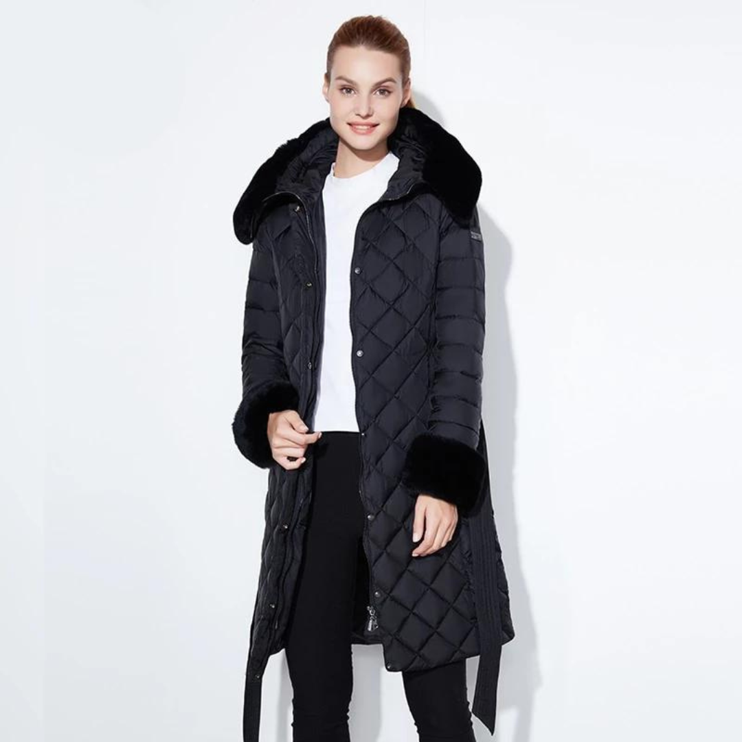 Manteau Hiver Femme Élégant Long - luxestyle