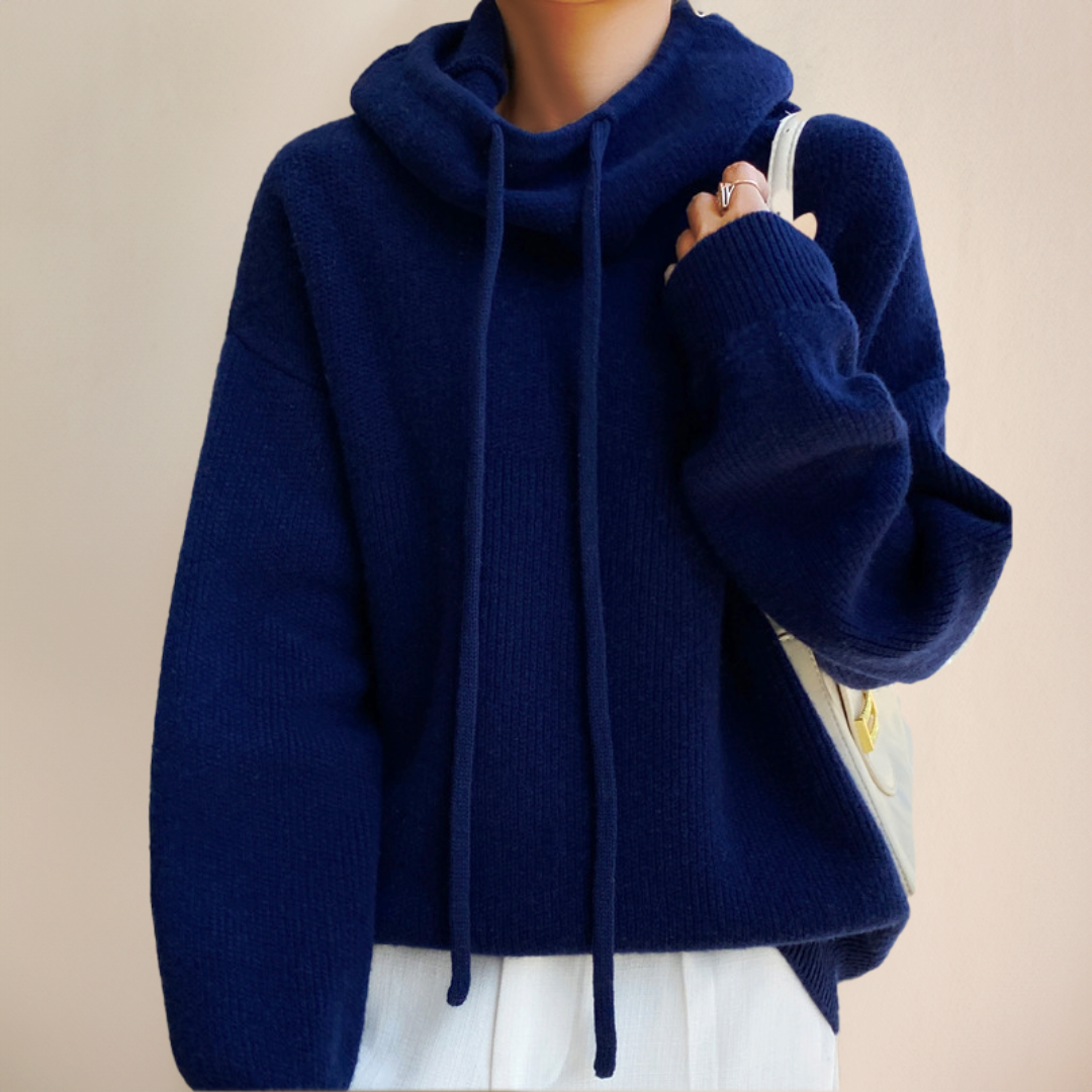 Pull Capuche Femme Chic Hiver - luxestyle
