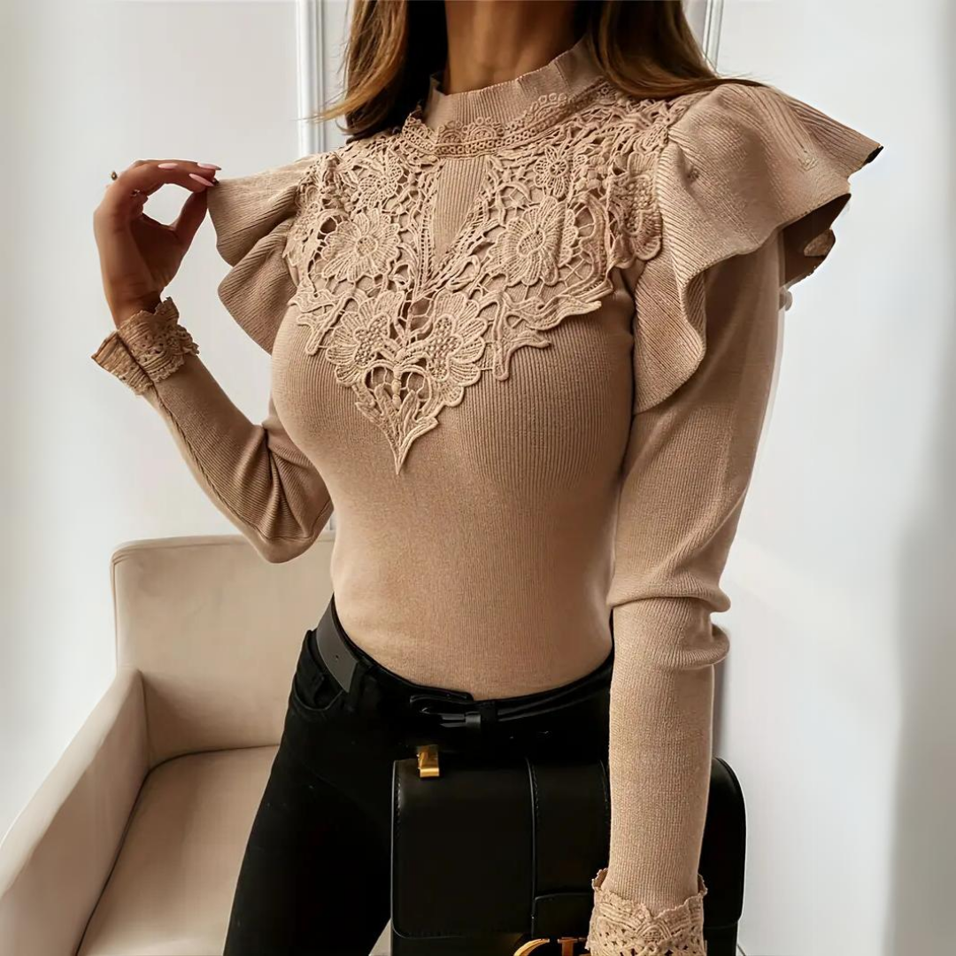 Chemise Féminine Manche Longue Élégante - luxestyle