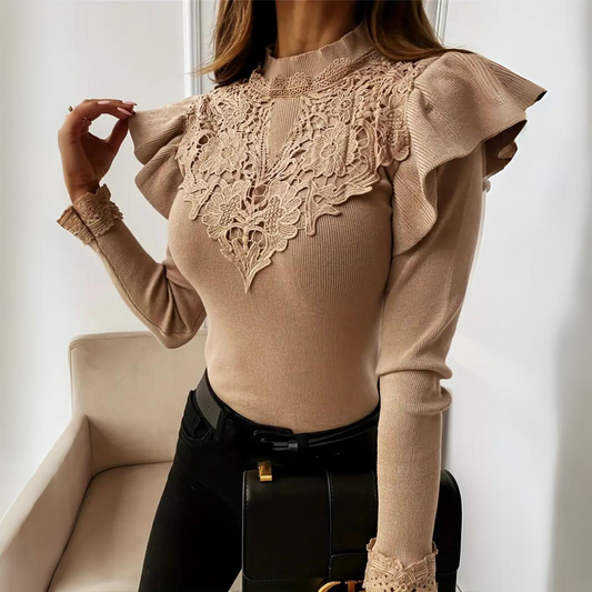 Chemise Féminine Manche Longue Élégante - luxestyle