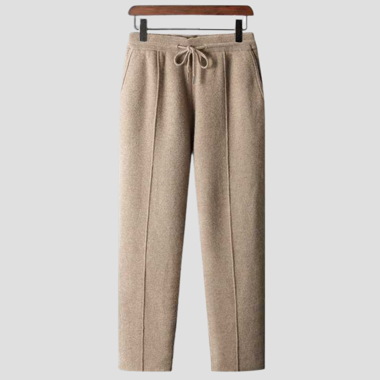 Pantalon de sport doux en laine chaleureux pour femme