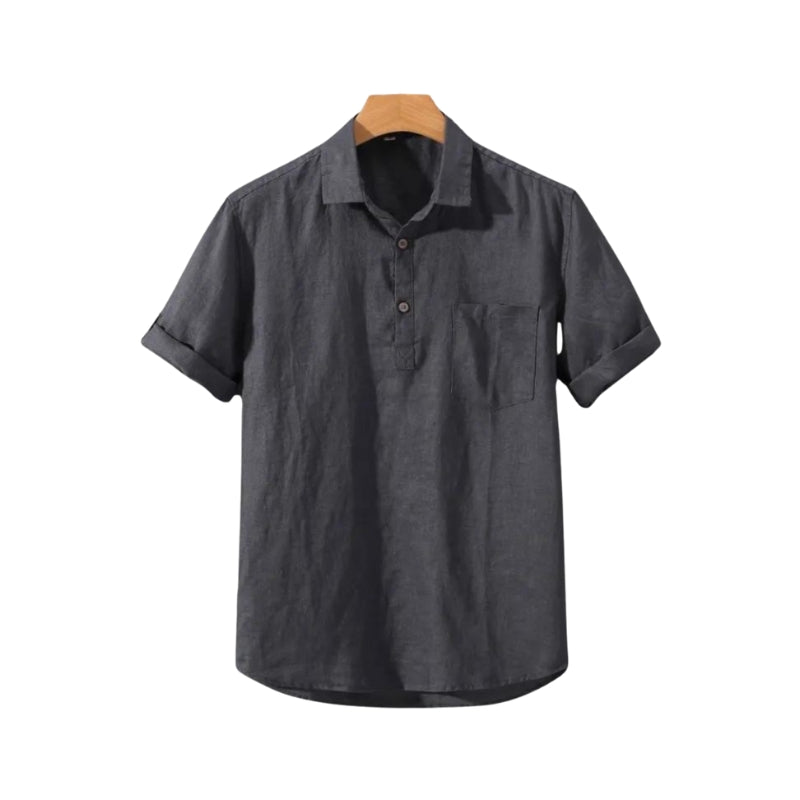 Chemise Été Homme avec Poche Pectorale