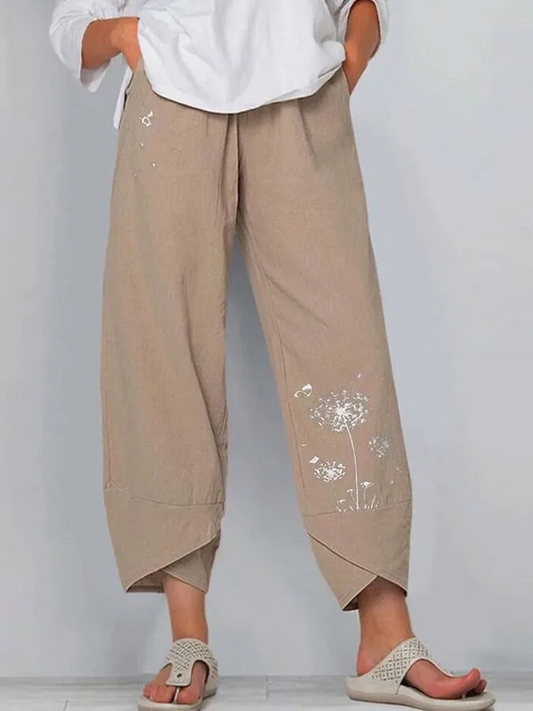 Pantalon Évasé Confort pour Femme - luxestyle