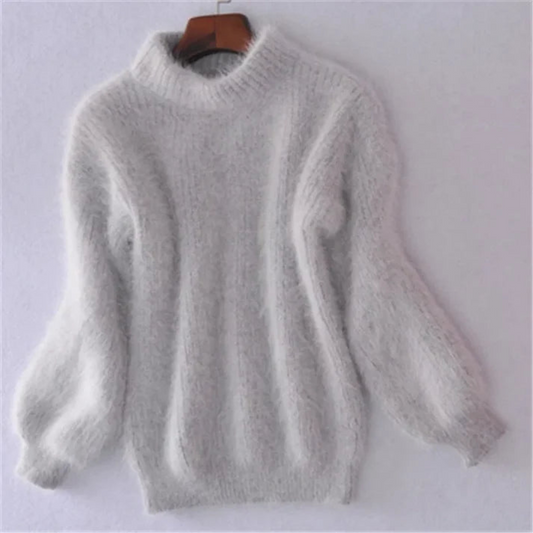 Pull Femme Hiver Douillet à Manches Longues - luxestyle
